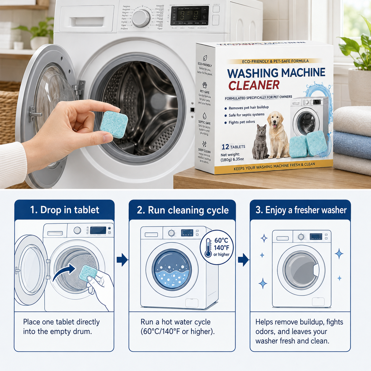 Uproot Washing Machine Cleaner